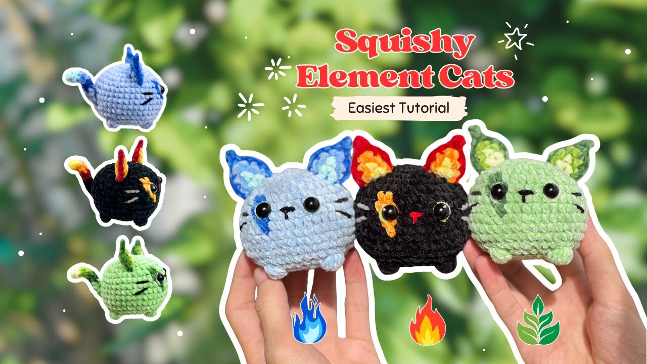 How to Crochet Amigurumi Cat Plush | Beginner Friendly Tutorial