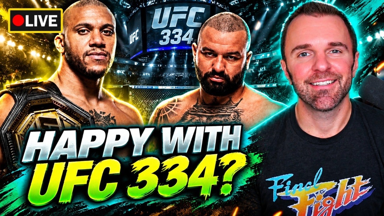 🔴 MMA Q&A Livestream 📝Are you satisfied with UFC 334?