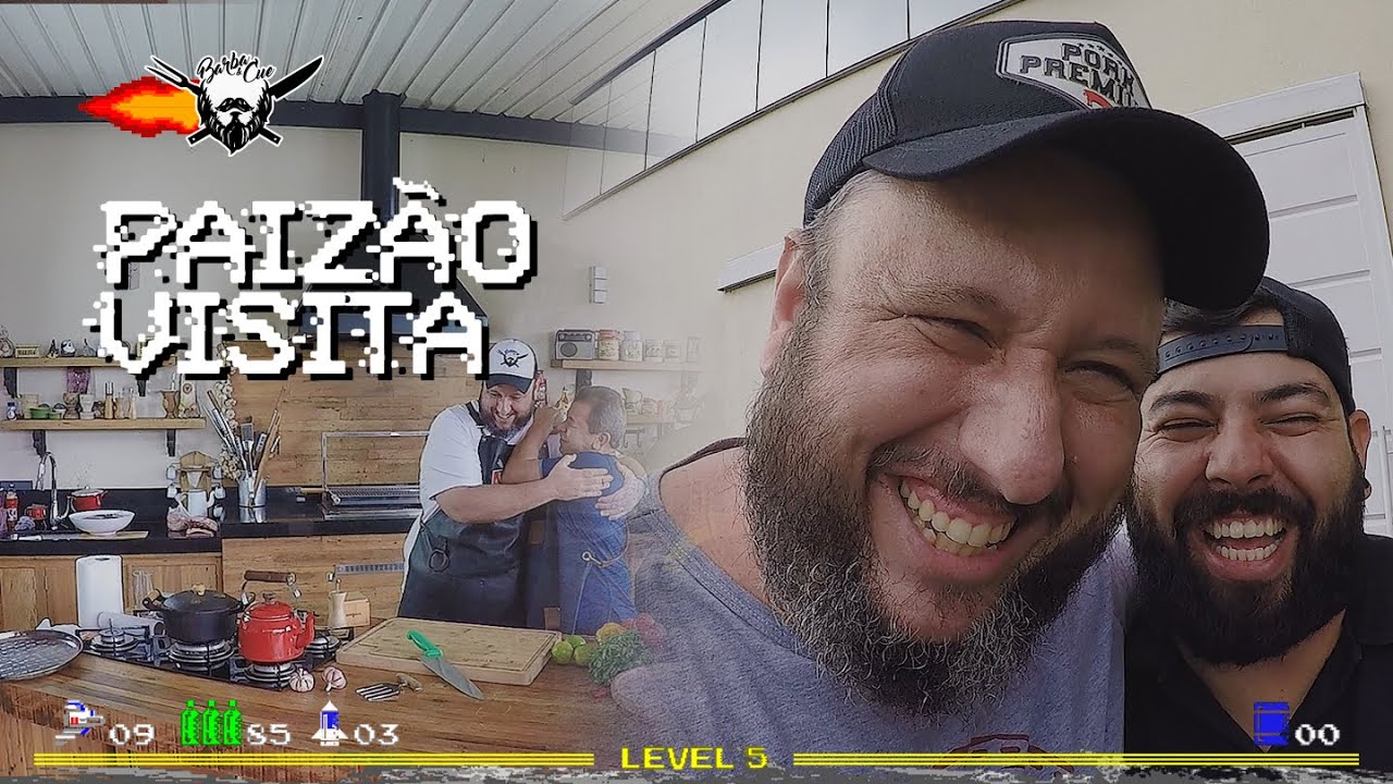 O dia que gravei com Z&eacute; Almiro e Lion BBQ | Paiz&atilde;o visita o canal Churrasqueadas