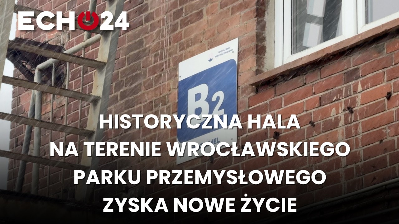 Historyczna hala na terenie Wrocławskiego Parku Przemysłowego zyska nowe życie
