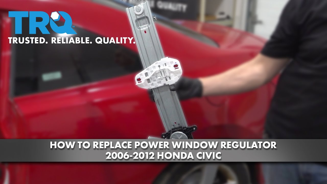 Как заменить стеклоподъемник на Honda Civic 2006-2012
