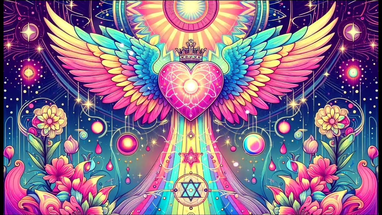 528HZ LOVE FREQUENCY LEMURIAN LIGHT-CODES FOR MIRACLES 5D HEALING SOLFEGGIO AMBIENT NEW AGE MUSIC