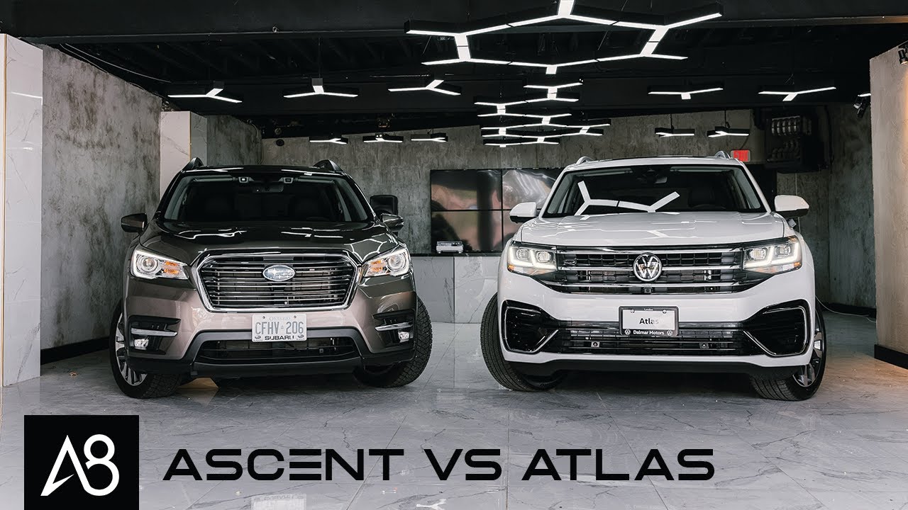 2021 Subaru Ascent VS 2021 Volkswagen Atlas | Street OR Trails?