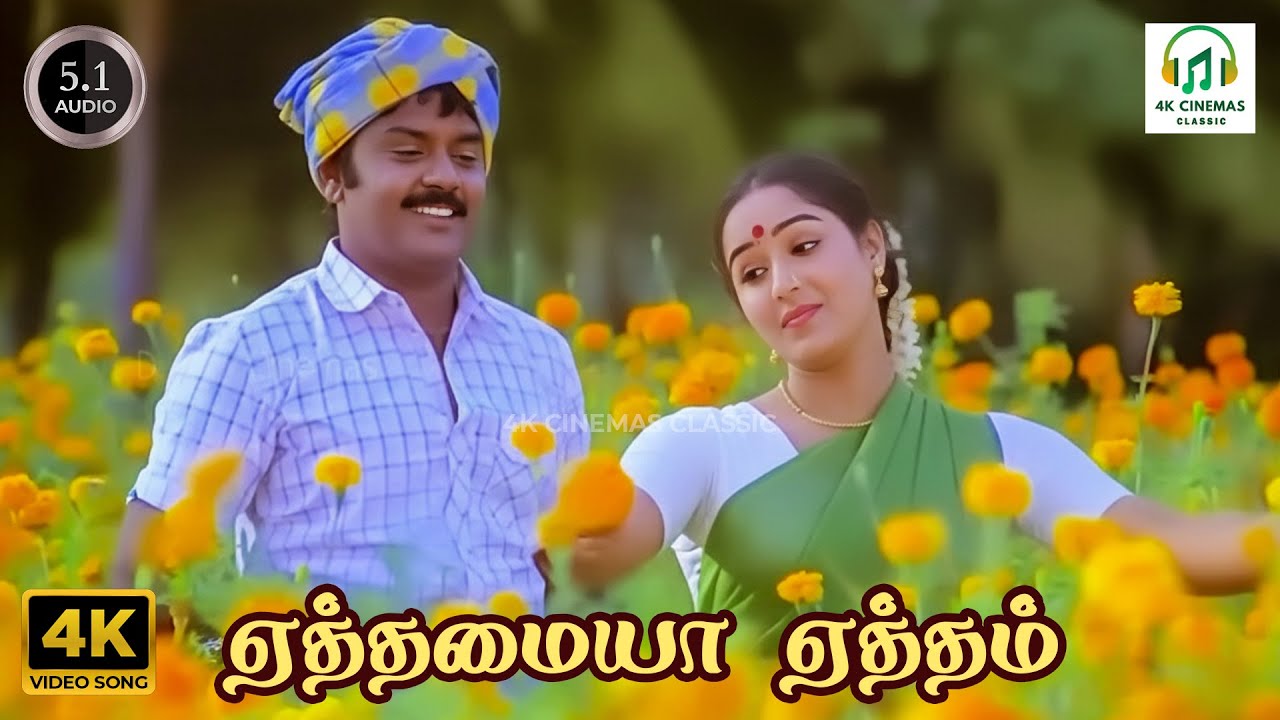 Aethamayya Aetham - Ninaive Oru Sangeetham | Malaysia Vasudevan, KS Chithra | Ilaiyaraaja | 4K Song