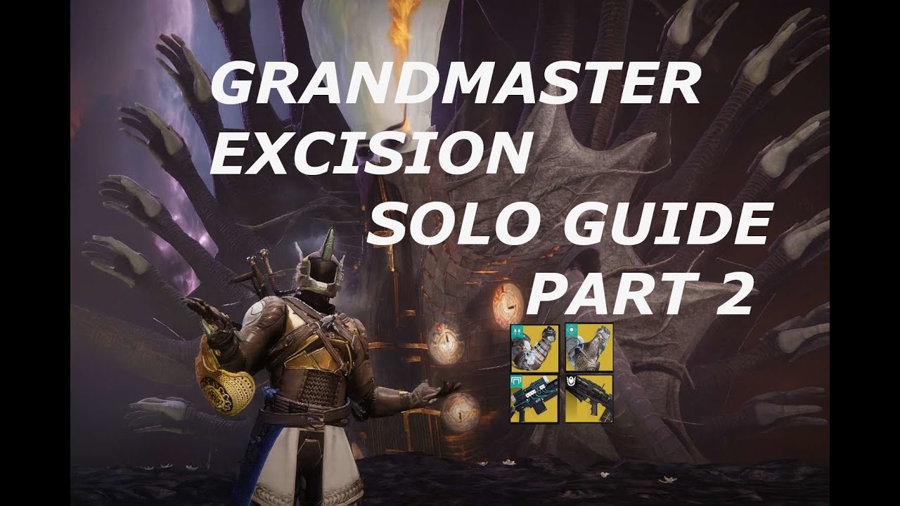 Grandmaster Excision Solo Guide Walkthrough Part 2. Ergo Sum Catalyst