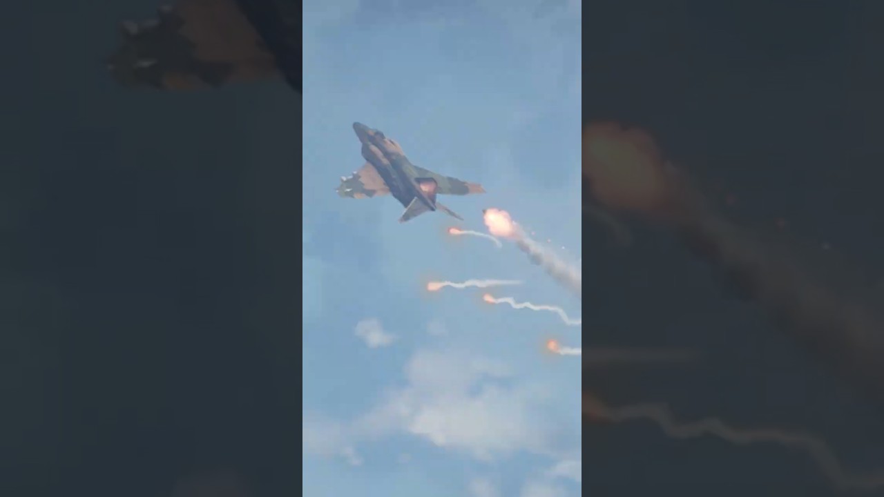 F-4 Phantom II Pilot Shows Incredible Missile Evasion Skill