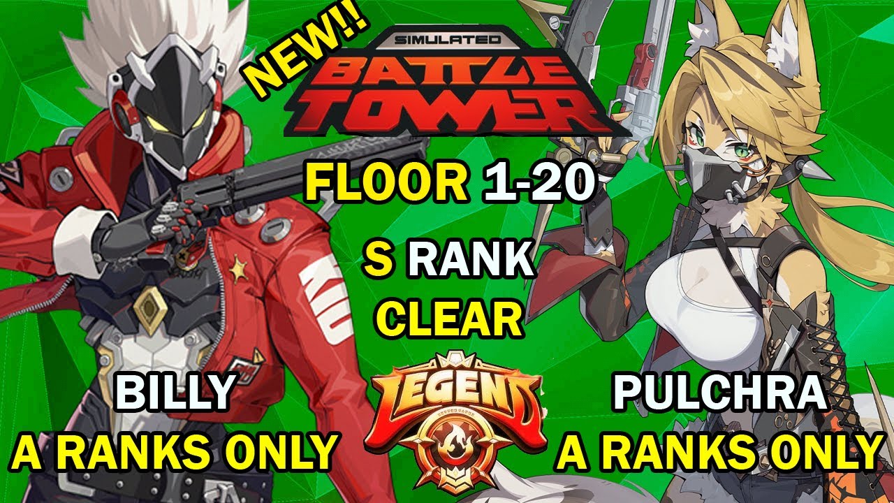 A RANK Agents ONLY! | NEW Limited Battle Tower: Glory Floor 1-20 S | Zenless Zone Zero ZZZ 2.1【ゼンゼロ】