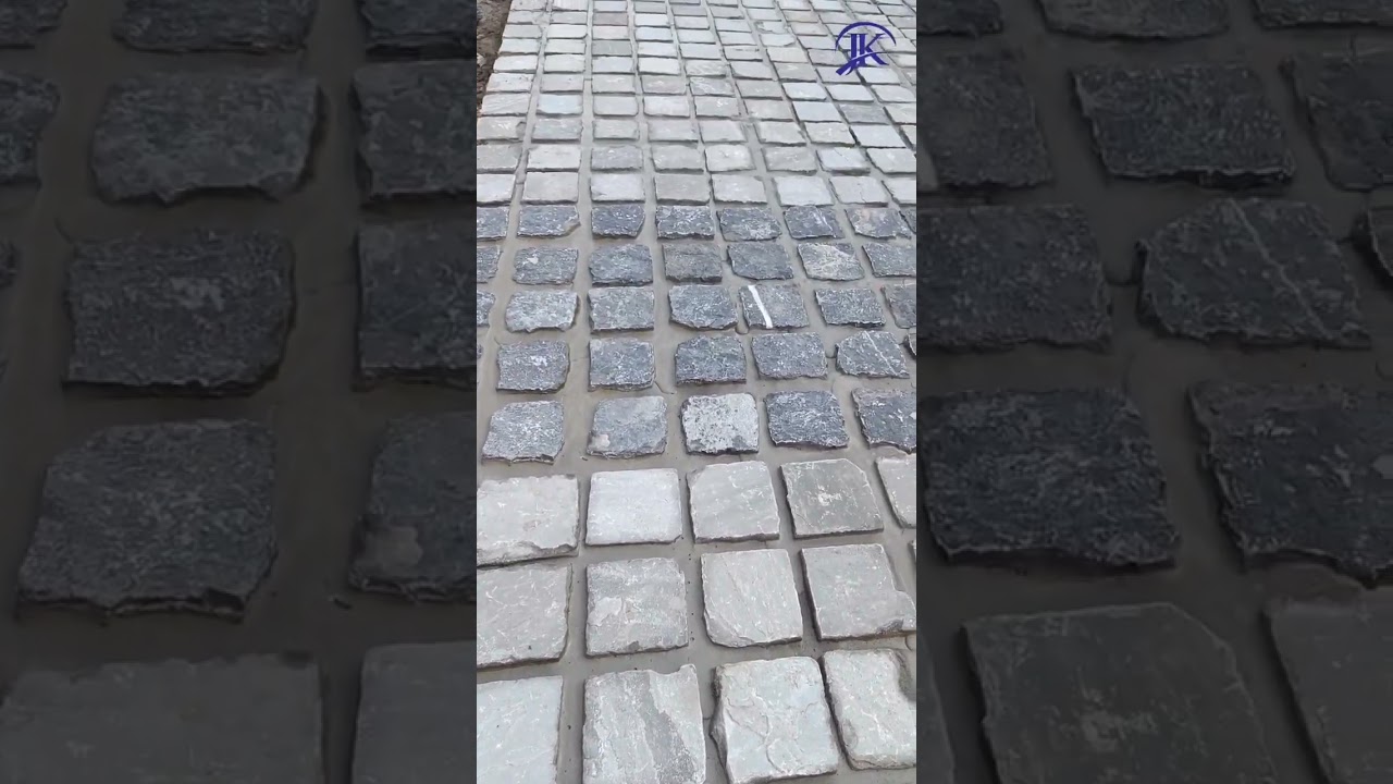Cobblestone  Where nature meets architecture  Add functionality in an aesthetic, cobblestone pathway