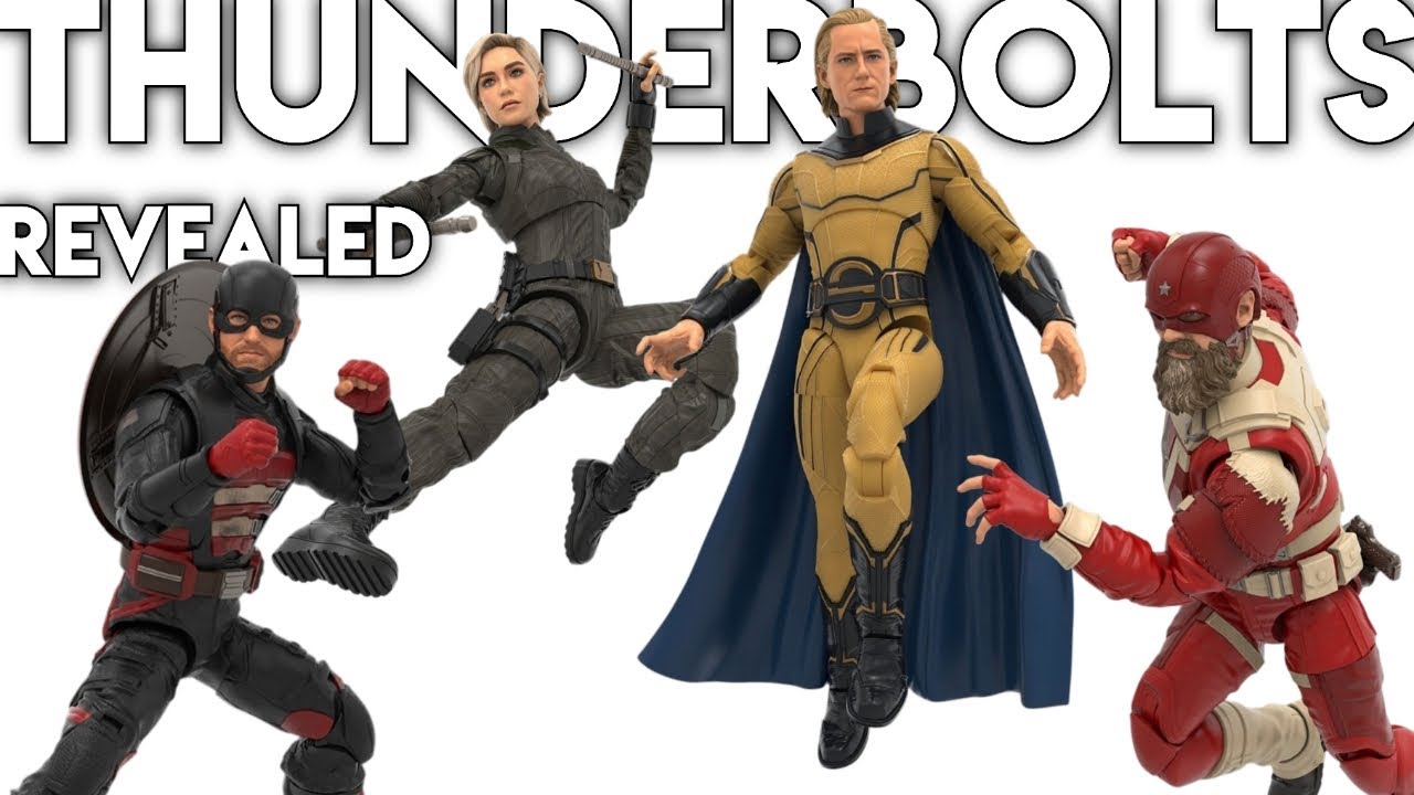 HASBRO PULSE Marvel Legends Series Marvel Studios THUNDERBOLTS Action Figure Revealed