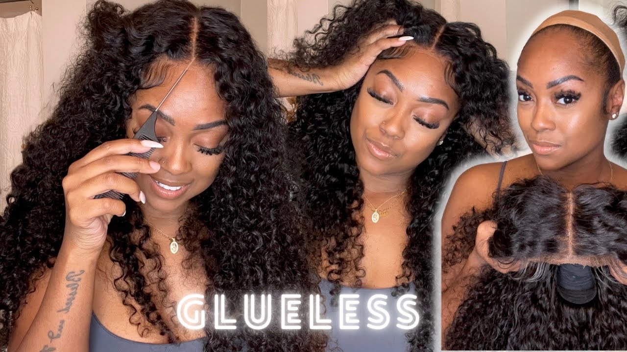 Gorgeous Curly Hair in Minutes: Installing a Glueless 5X5 Closure Wig Made Easy ft. Arabella Hair