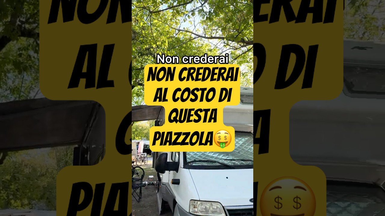 Camping 4 stelle 🏕️ al costo di un’area sosta 