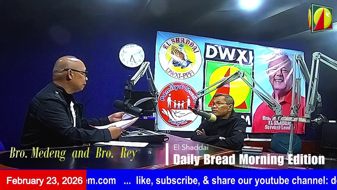 DWXI 1314 AM Live Streaming I Monday (February 23,  2026) #dailybreadmorningedition