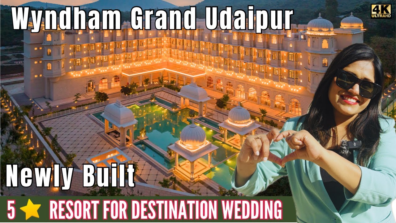 Wyndham Grand Udaipur Full Tour | Newly Built | World's Ist Pure Veg 5 Star Hotel