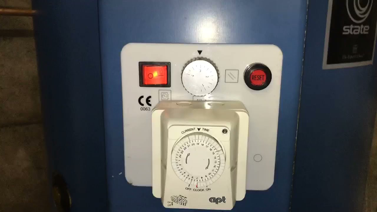 Hot water issues with time clock controller