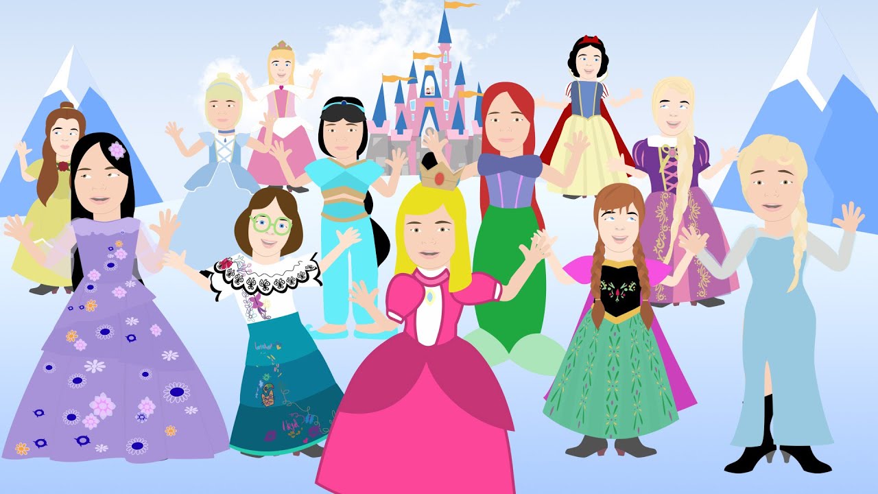 🎄 12 Days of Christmas Princess Extravaganza! 👑 Kids Sing Along - Ella and Sophia's Kiddie Korner