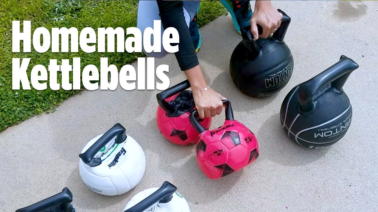 DIY kettlebells