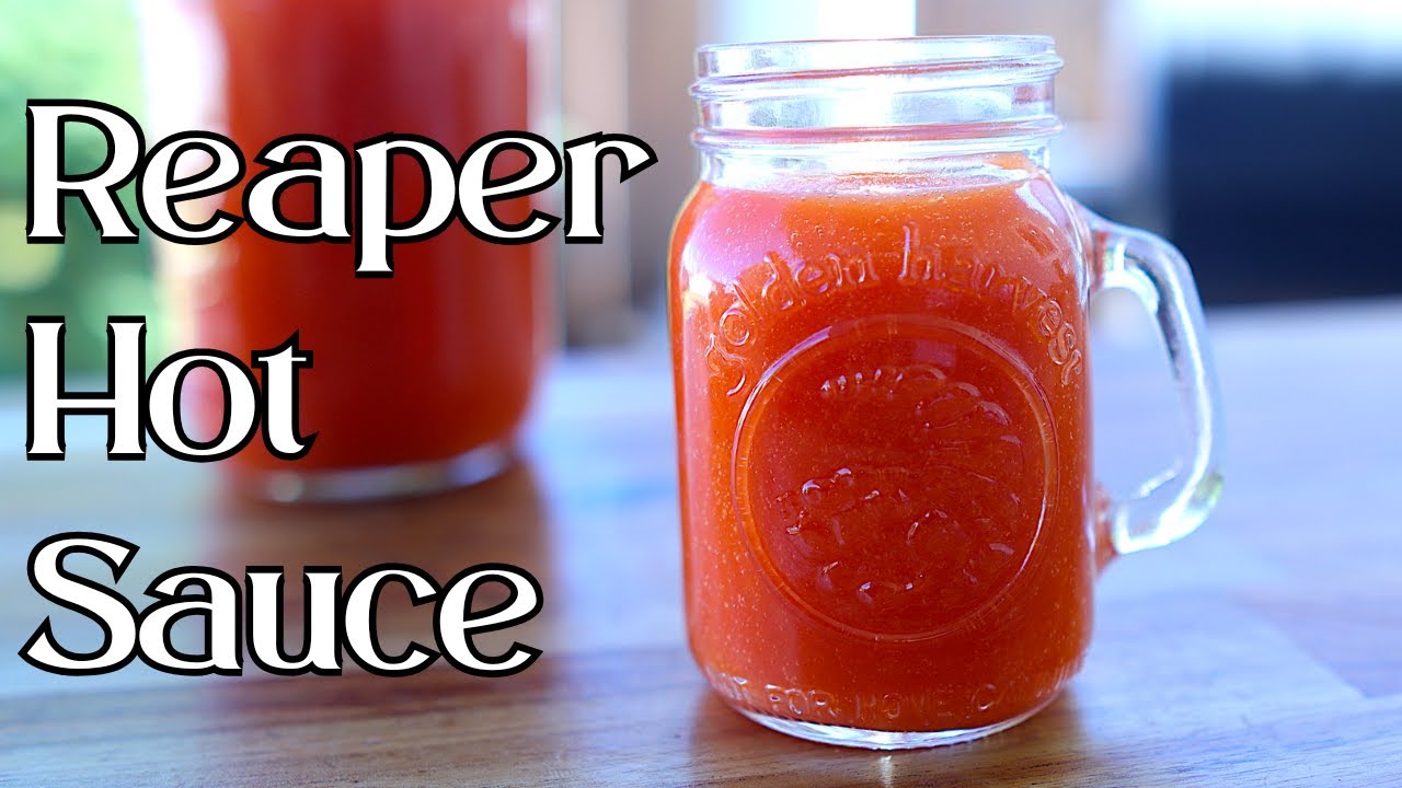 Lacto Fermented Carolina Reaper Hot Sauce Recipe - SOOO Good!