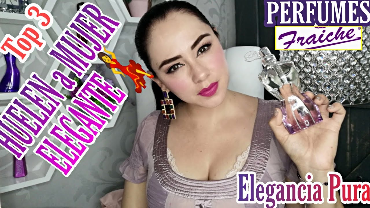 PERFUMES FRAICHE que HUELEN a MUJER FINA y ELEGANTE💃