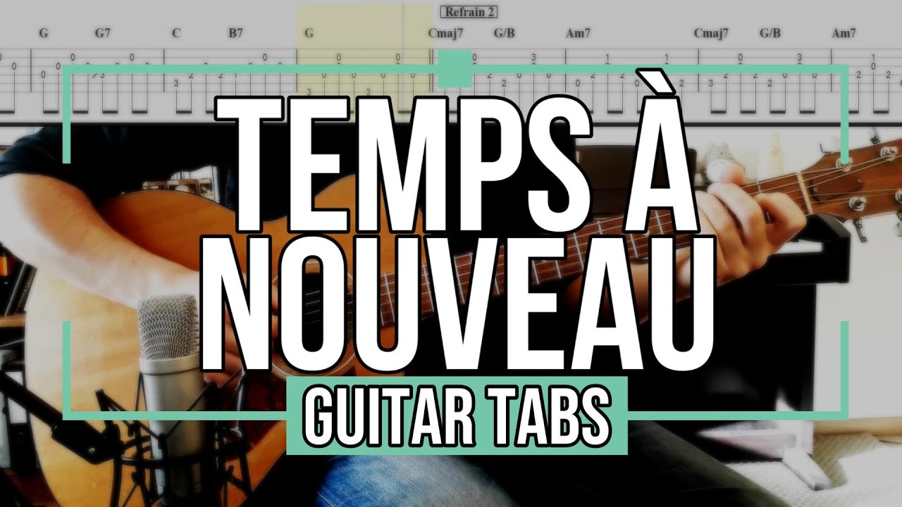 Temps à nouveau - Jean-Louis Aubert [ Guitare Tabs ]