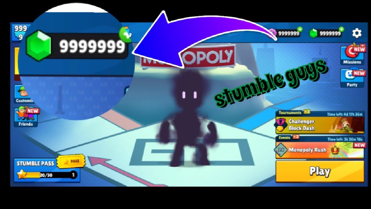 how to get unlimited gems in stumble guys|| no clickbaith #stumbleguys  @gamerpreet42245