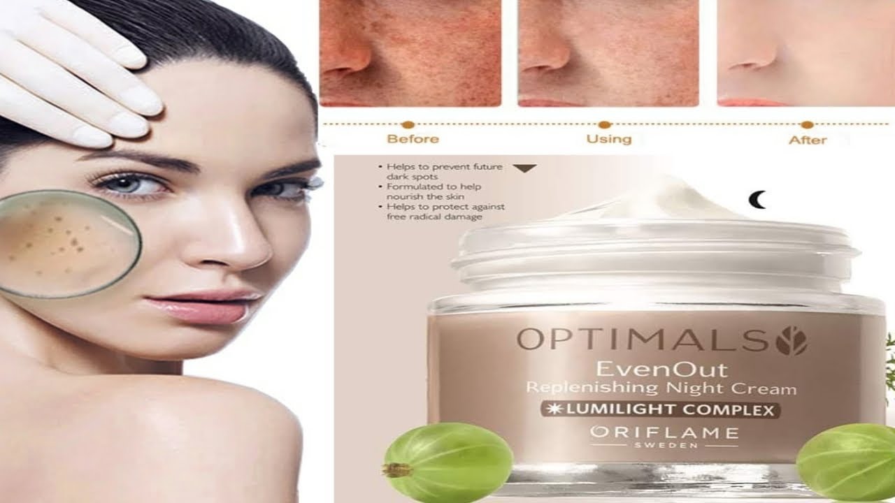 Oriflame Optimals Even Out Night Cream review & How To Apply Remove pigmentation,acni, brighten skin
