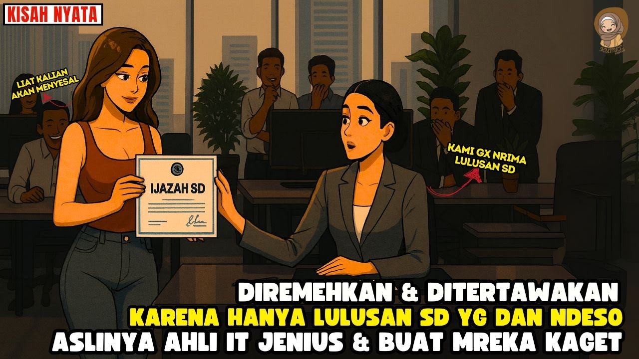 DIUSIR KRENA CUMA ORANG DESA YG LULUS SD TAK TAU MMREKA DIBUAT TERKEJUT OLEH NYA  II SINETRON AZAB