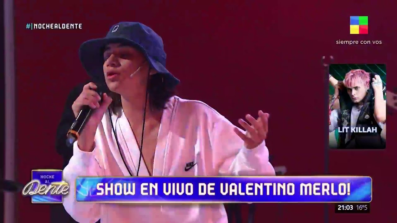 ⭐️¡SHOW EN VIVO DE VALENTINO MERLO! + EL VIRAL QUE LO LLEVÓ A LA FAMA