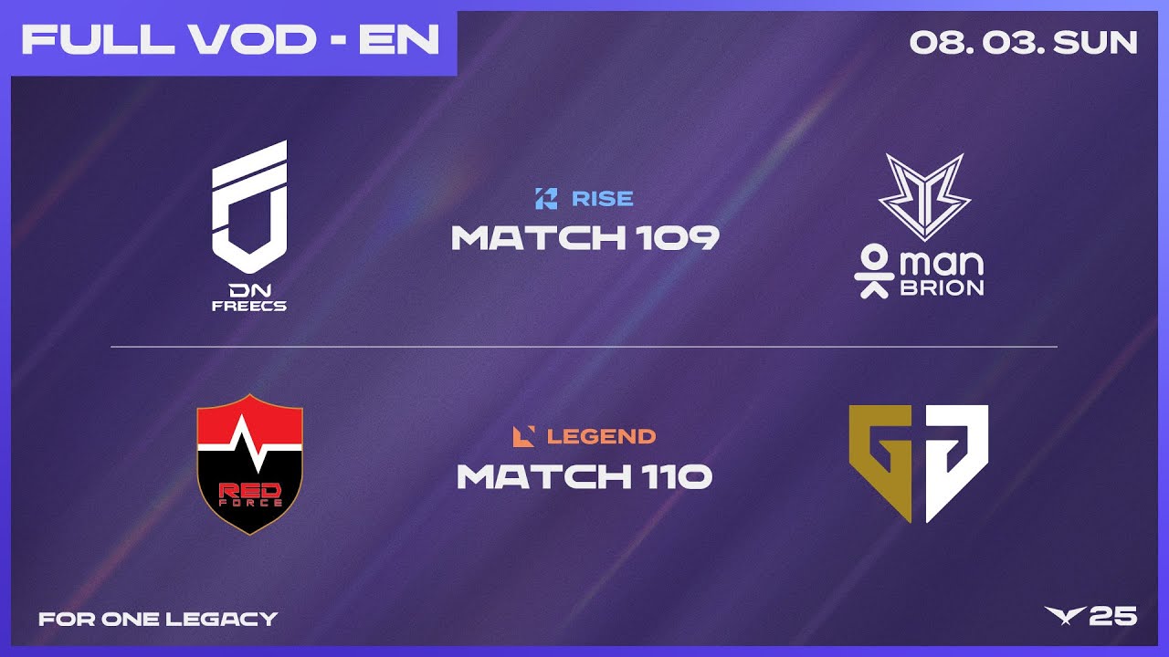 DNF vs BRO - NS vs GEN | 2025 LCK