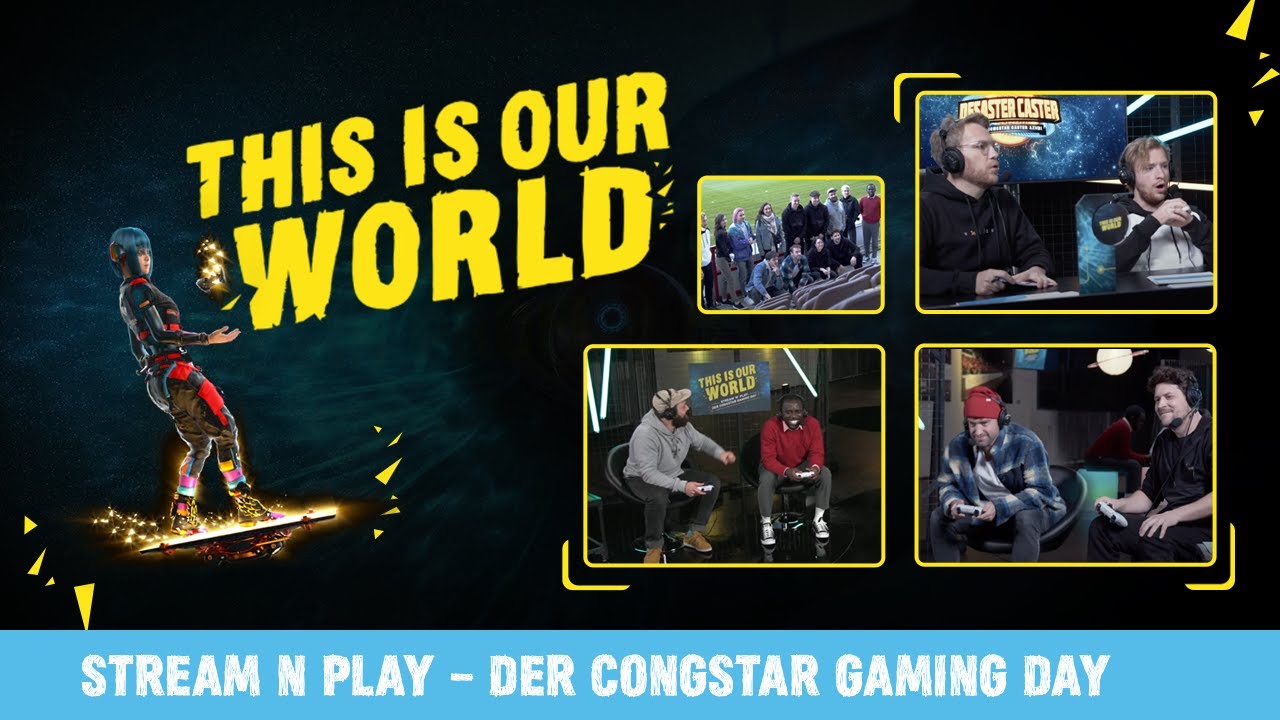 Stream'n'Play der congstar Gaming Day 2021