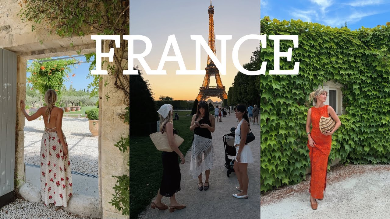 a week in france with my besties 🇫🇷🍸🥖
