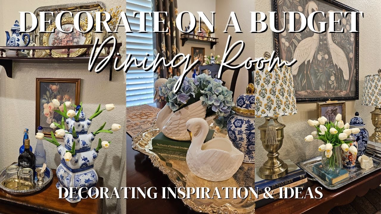 2025 BUDGET FRIENDLY HOME DECOR: Stunning Dining Room Decorating Ideas