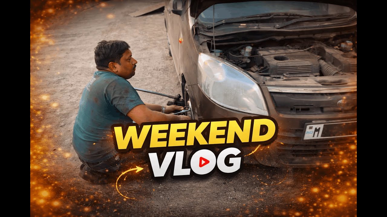 Weekend without wife | Street Food, Friends &Fun. #IndianStreetFood#VlogLife#WeekendFun