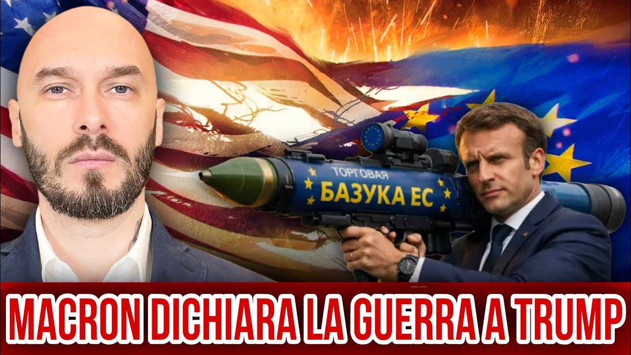 MACRON DICHIARA LA GUERRA A TRUMP. 