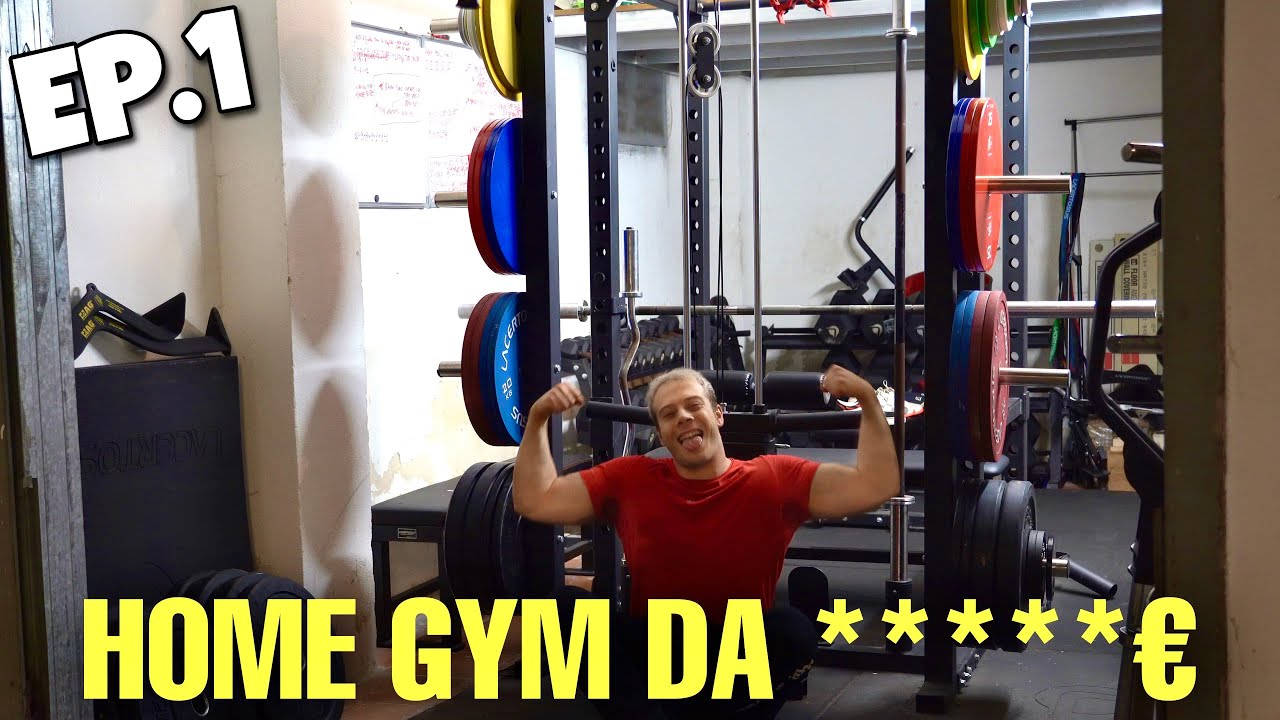 GAREGGERÒ NEL POWERLIFTING | LA MIA HOME GYM DA *****€  (Ep.1)