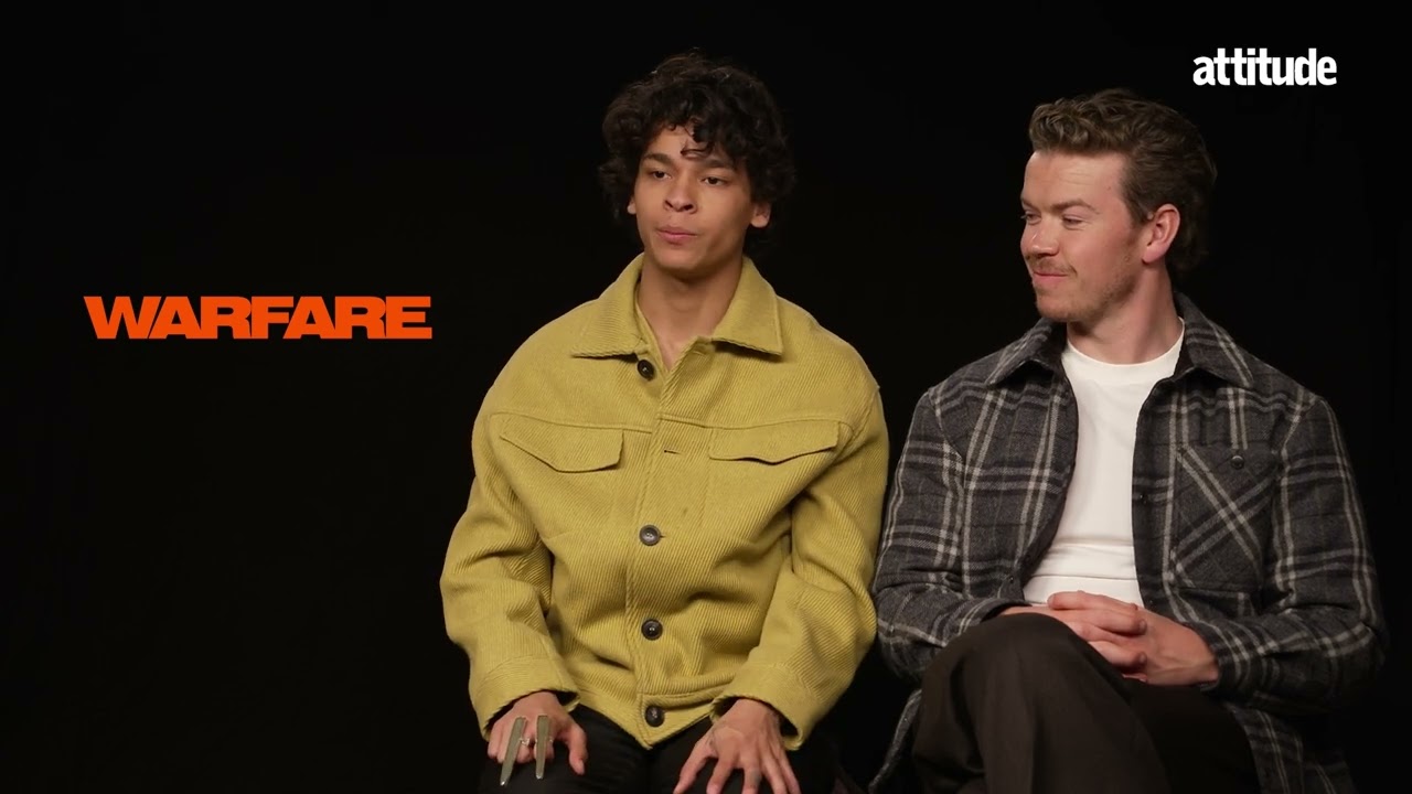 Warfare's Will Poulter on absurdly handsome cast: 'It's intimidating!'