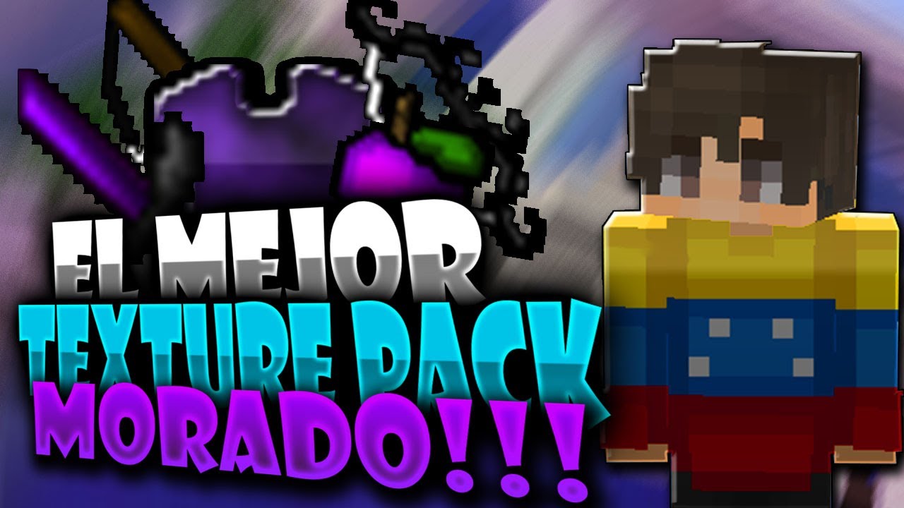 EL MEJOR TEXTURE PACK MORADO!!!\\Guaicay_XD :)