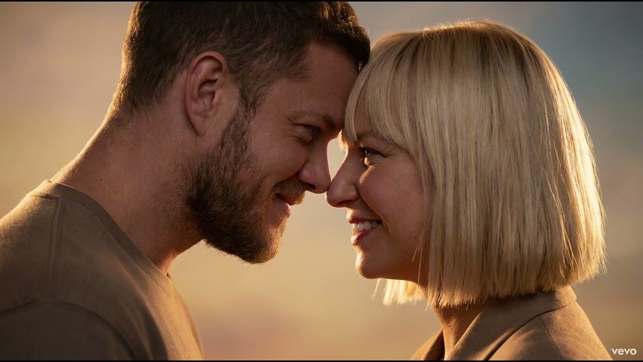 IMAGINE DRAGON AND SIA - WHEN THE SILENCE LEARNS OUR NAMES(EMOTIONAL POP MUSIC VIDEO )