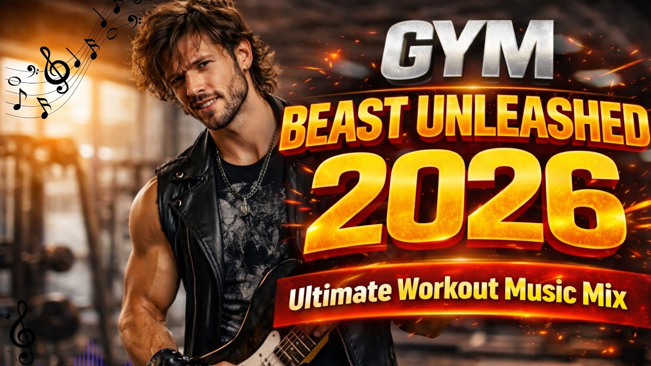GYM BEAST UNLEASHED 2026 | Ultimate Workout Music Mix 🔥 Hard Rock Training Motivation | No Excuses