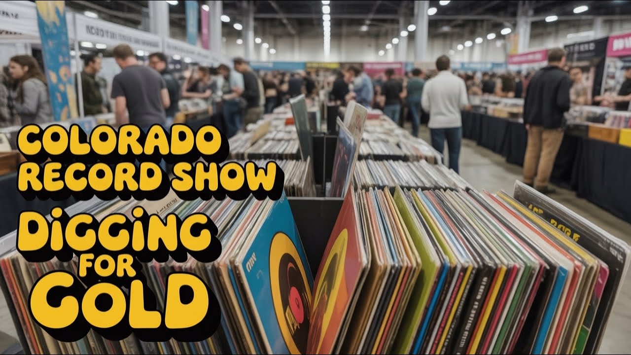 Digging For Vintage Vinyl At The Colorado Record Show!