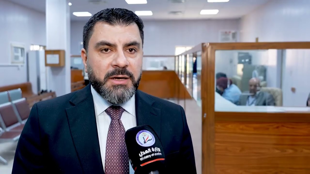 بالفيديو .. مدير عام دائرة التنفيذ يفتتح بناية مديرية تنفيذ الكرادة بعد إعادة تأهيلها