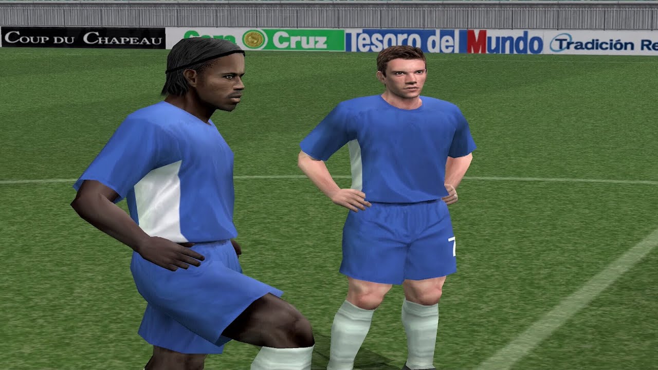 Pro Evolution Soccer 2008 - PS2 Gameplay (4K60fps)