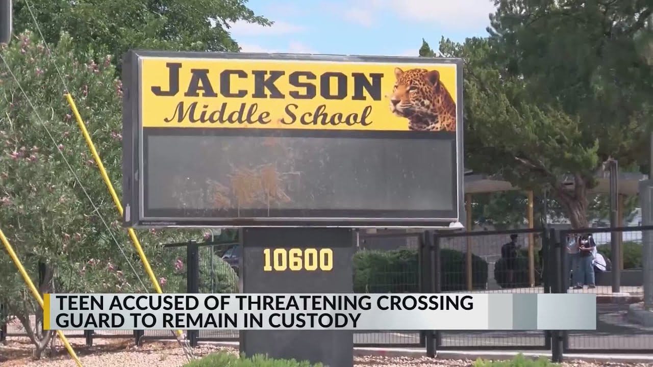Teen accused of threatening Jackson Middle School crossing guard
