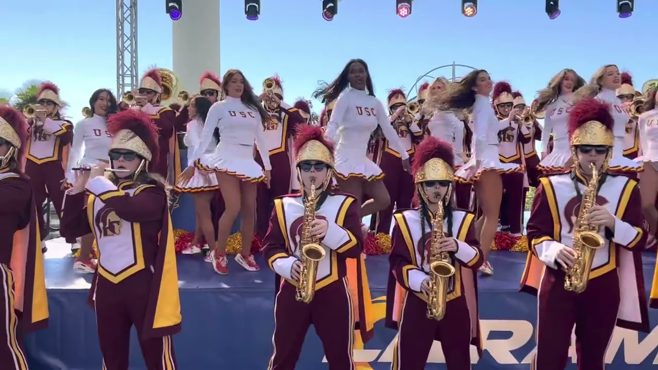 USC Trojan Marching Band at SoFi Stadium Nov 13th 2022