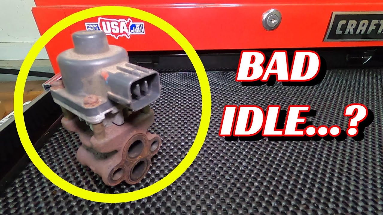 EGR Solenoid Valve - Rough Idling - How to test and replace
