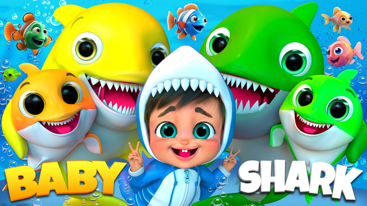 🎧 Baby Shark's Dance Song - Baby songs -Nursery Rhymes & Kids Songs #BabyShark #shorts #kidsmusic