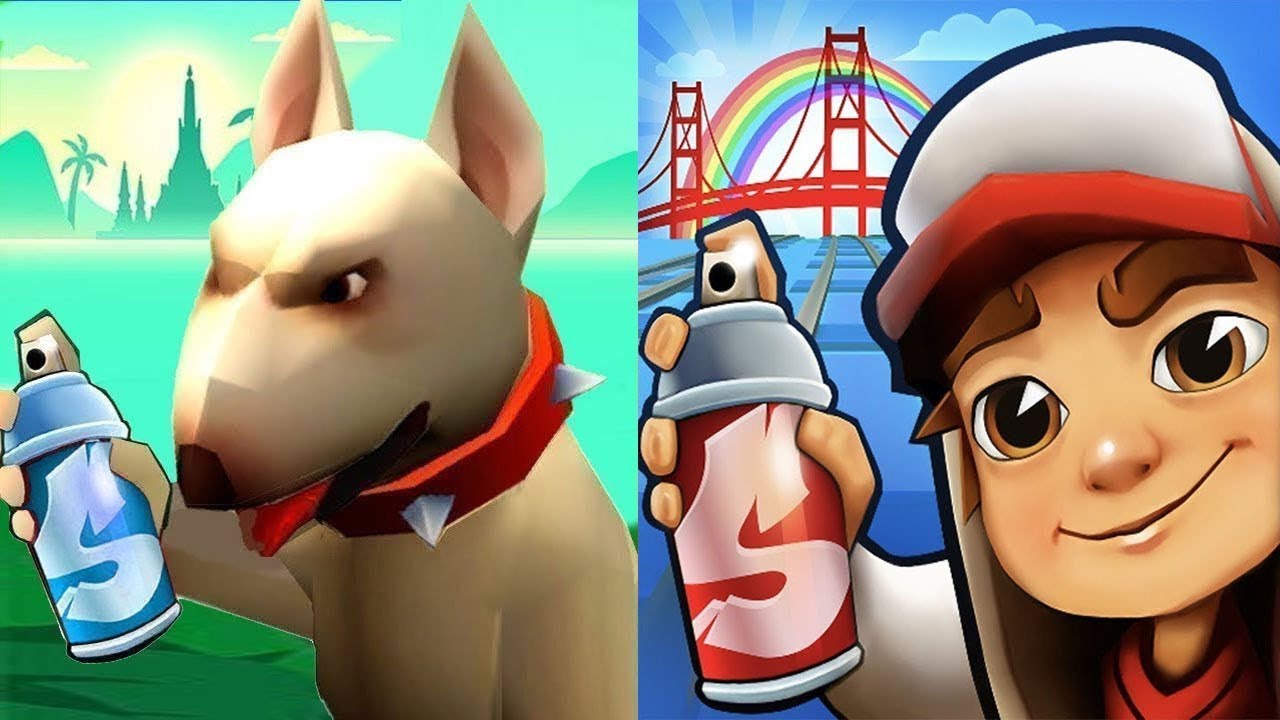 Subway Surfers San Francisco 2022 Dino vs Dog Run Gameplay HD