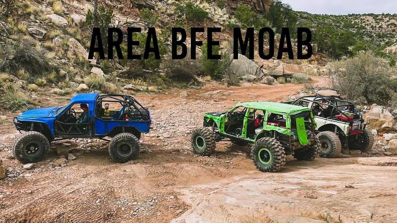 Moab - Area BFE - Extreme rock crawling