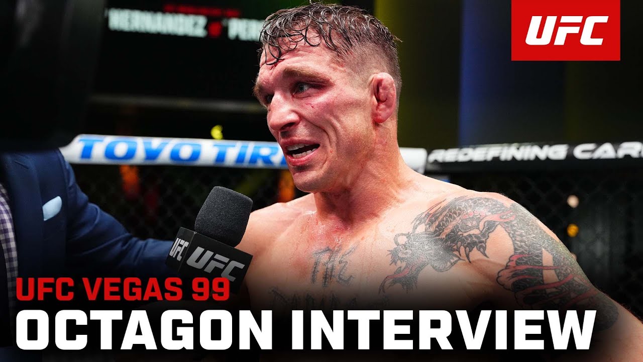 Darren Elkins Octagon Interview | UFC Vegas 99
