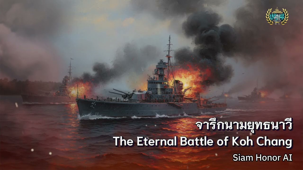 จารึกนามยุทธนาวีเกาะช้าง (The Eternal Battle of Koh Chang) - Siam Honor AI [Official Audio]