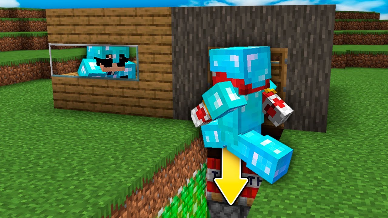 HICE una TRAMPA OCULTA en Minecraft… 👀
